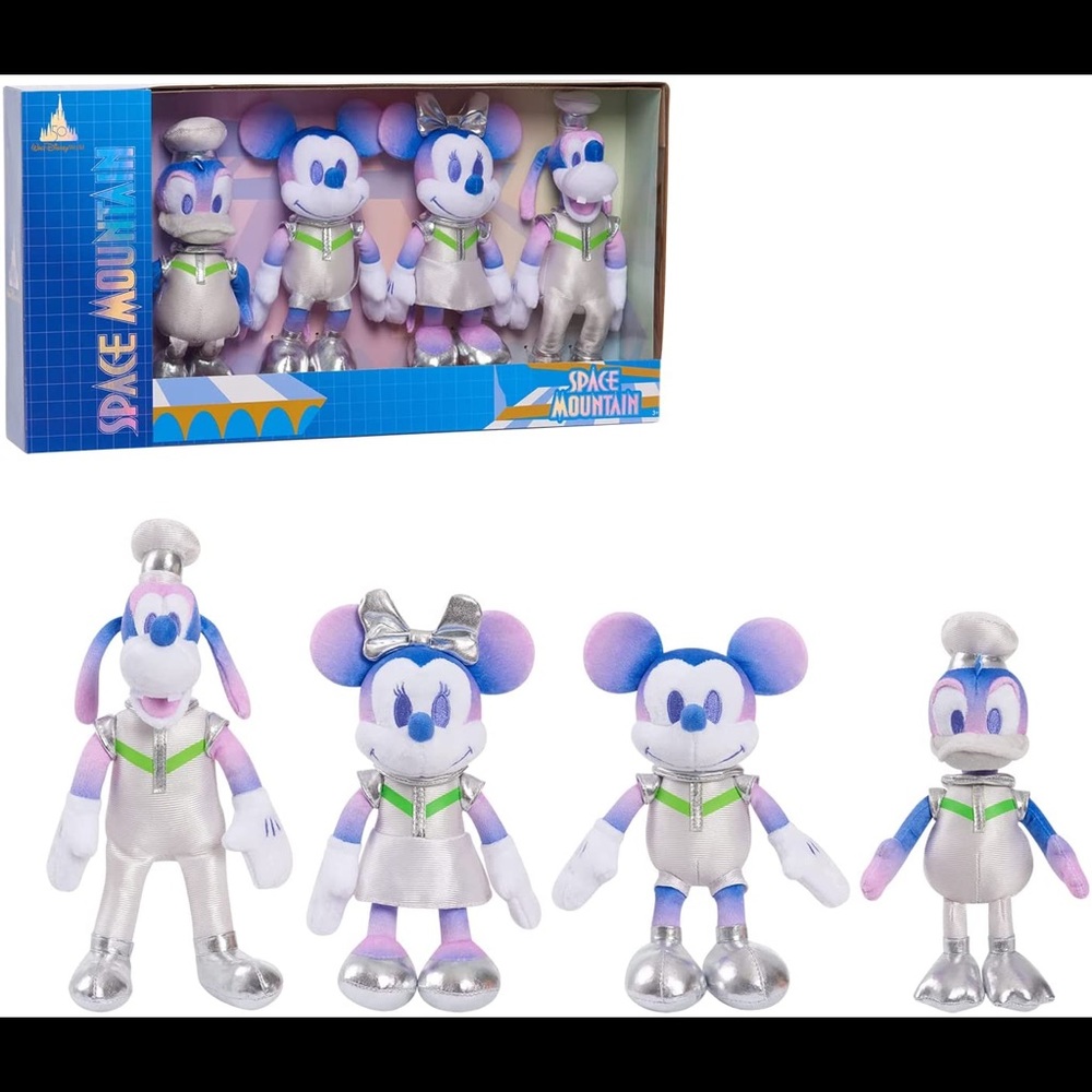 Disney Walt World 50th Anniversary Celebration Space Mountain Collectible Plush